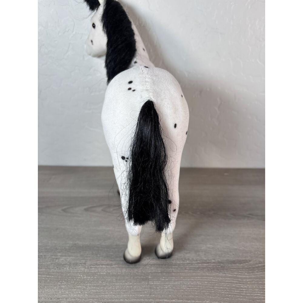 American Girl Doll Kaya's "Sparks Flying" White Dappled 13" Foal Pony Horse - Picture 5 of 6